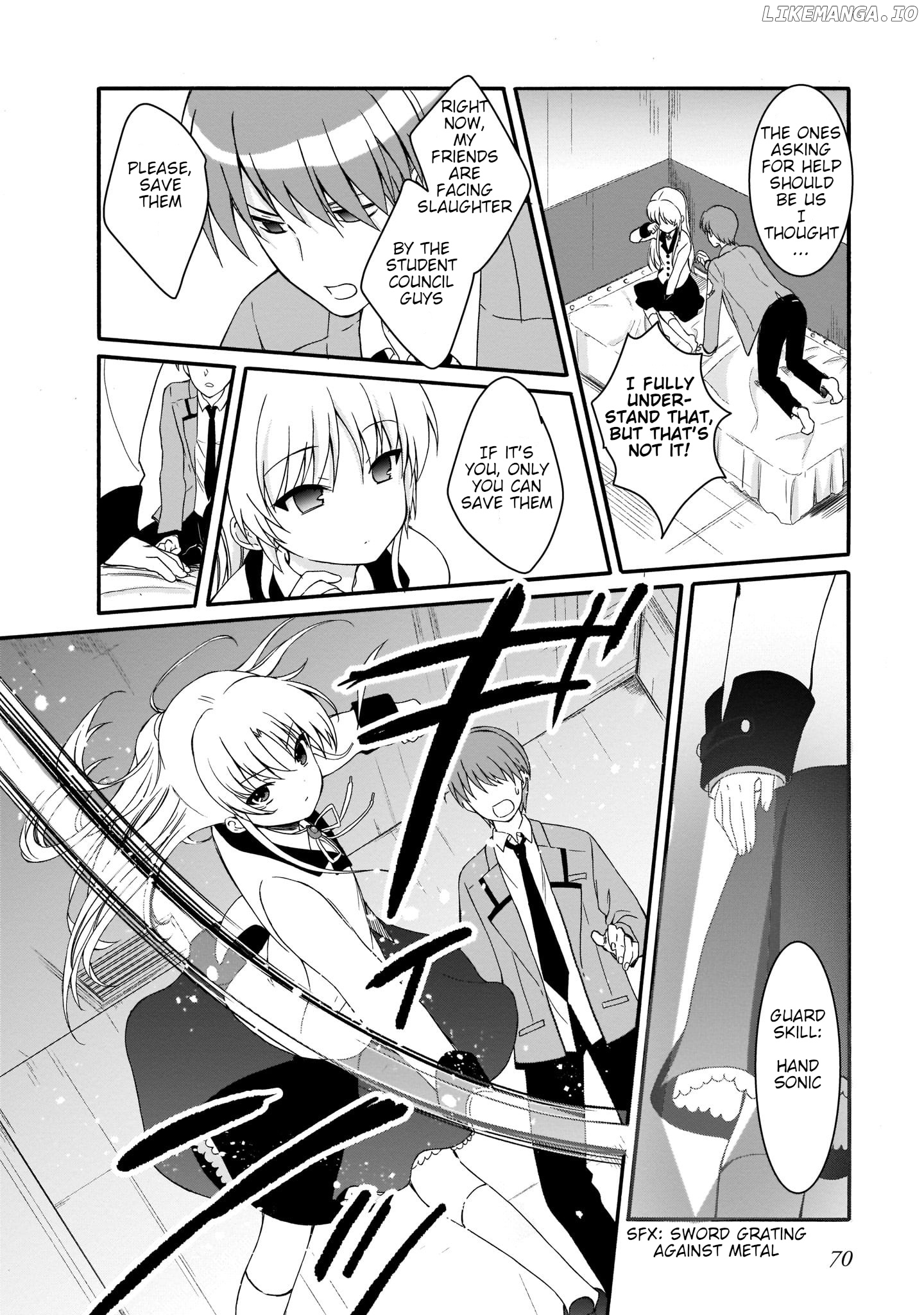 Angel Beats! The Last Operation chapter 20 - page 22