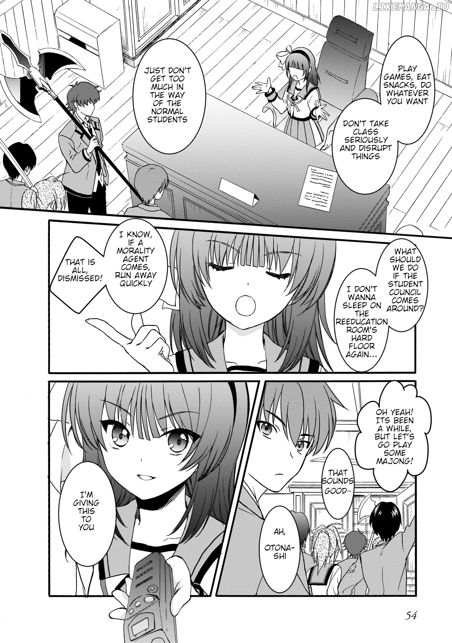 Angel Beats! The Last Operation chapter 20 - page 6