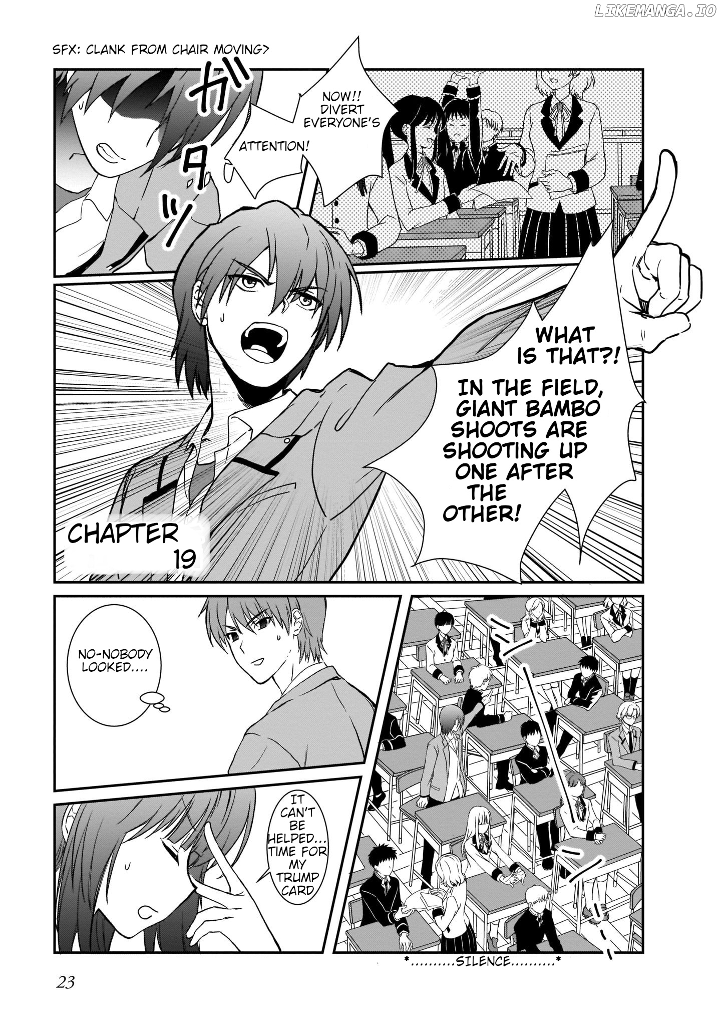 Angel Beats! The Last Operation chapter 19 - page 1