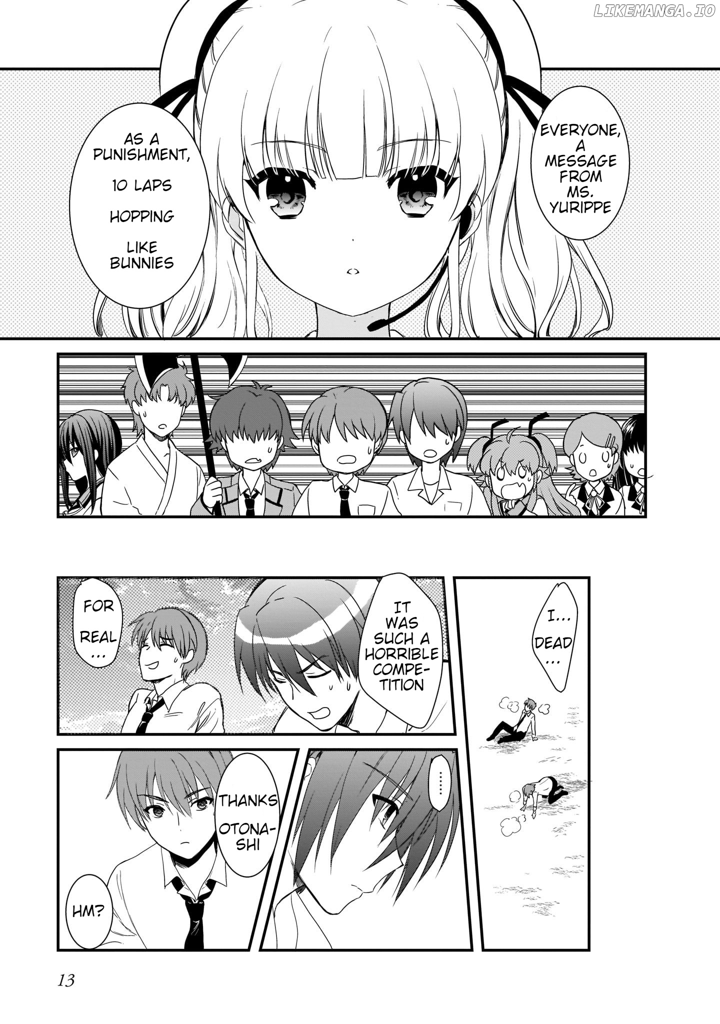 Angel Beats! The Last Operation chapter 18 - page 13