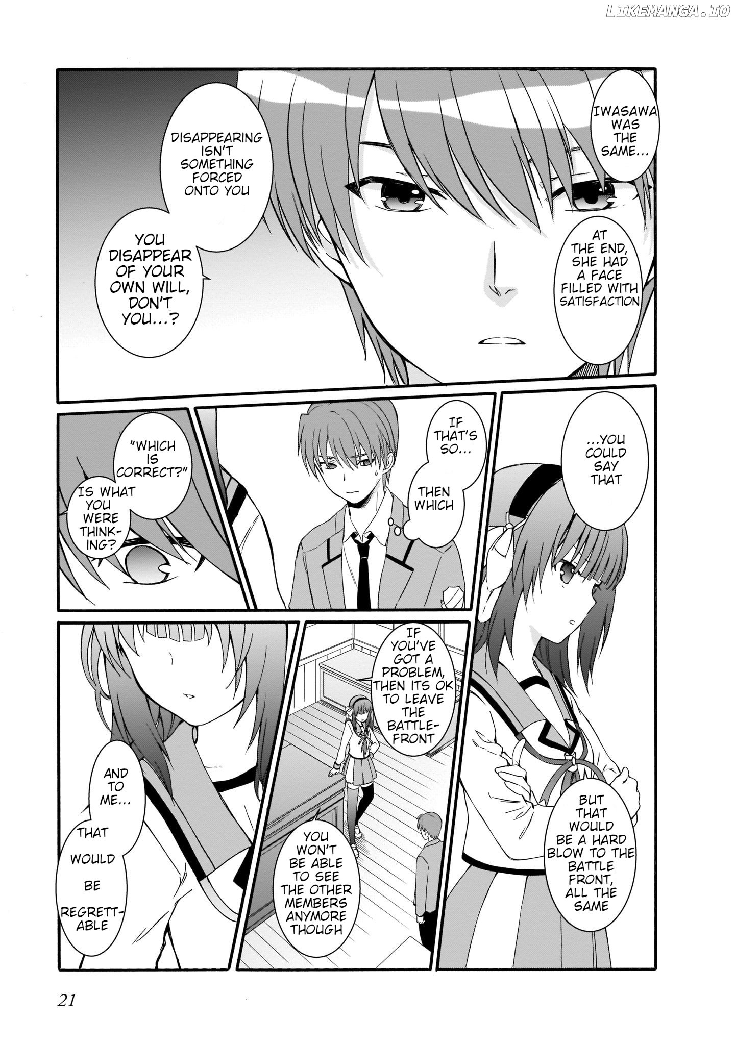 Angel Beats! The Last Operation chapter 18 - page 21