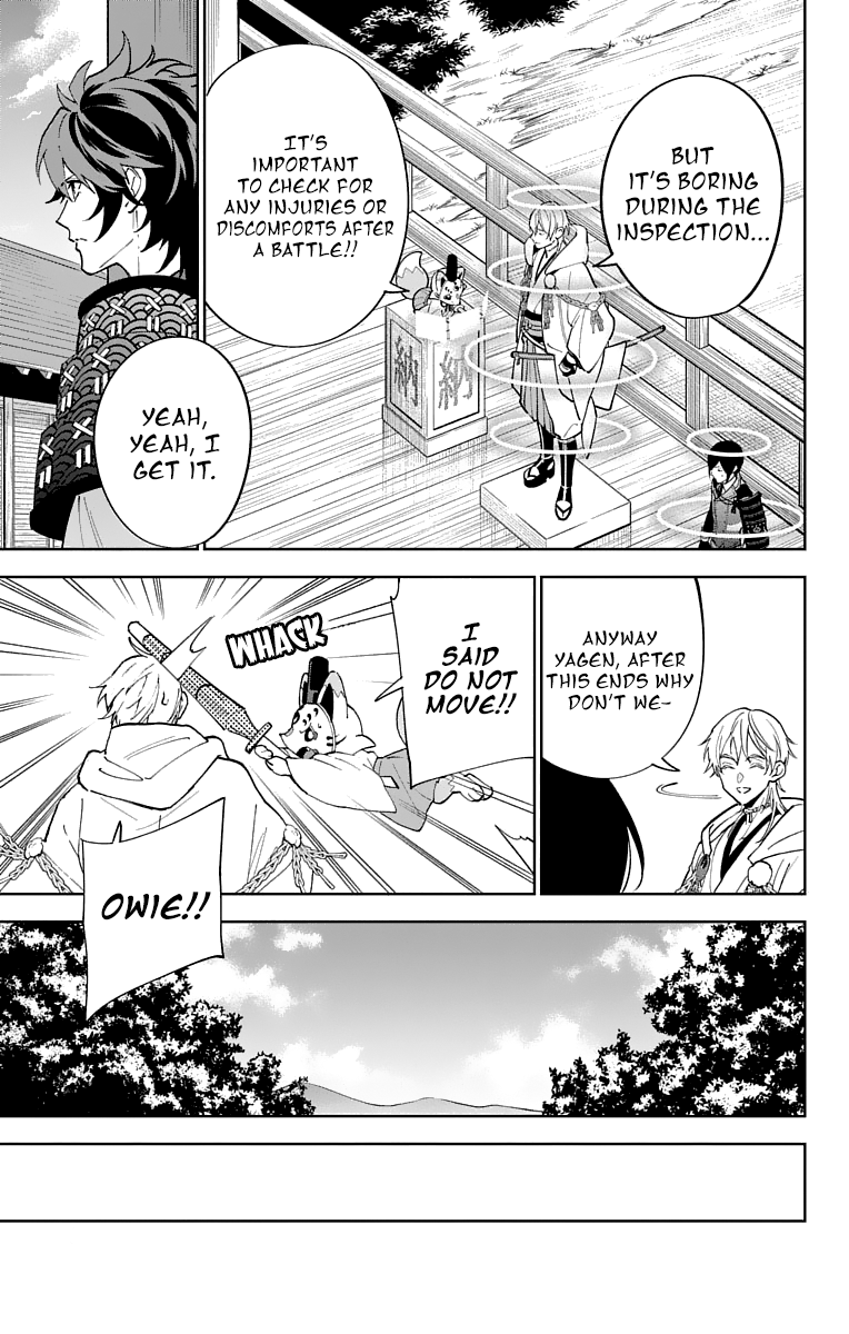 Katsugeki Touken Ranbu chapter 10 - page 17