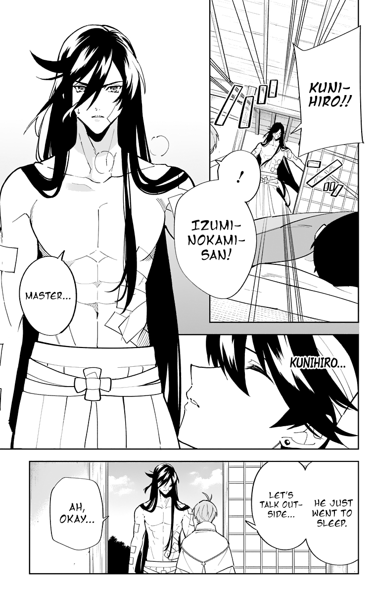 Katsugeki Touken Ranbu chapter 10 - page 19