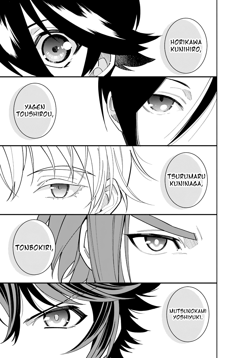 Katsugeki Touken Ranbu chapter 15 - page 35