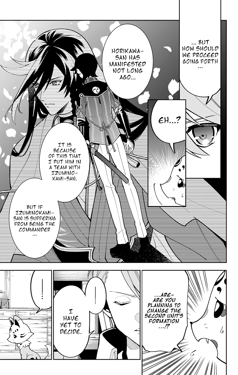 Katsugeki Touken Ranbu chapter 14 - page 28