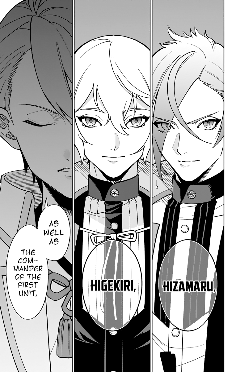 Katsugeki Touken Ranbu chapter 11 - page 32