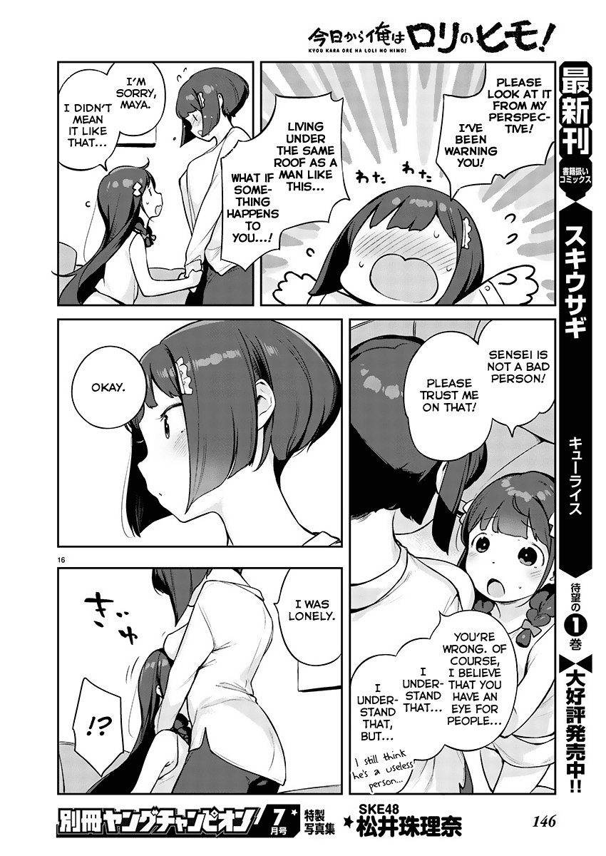 Kyou kara Ore wa Loli no Himo! chapter 2 - page 16