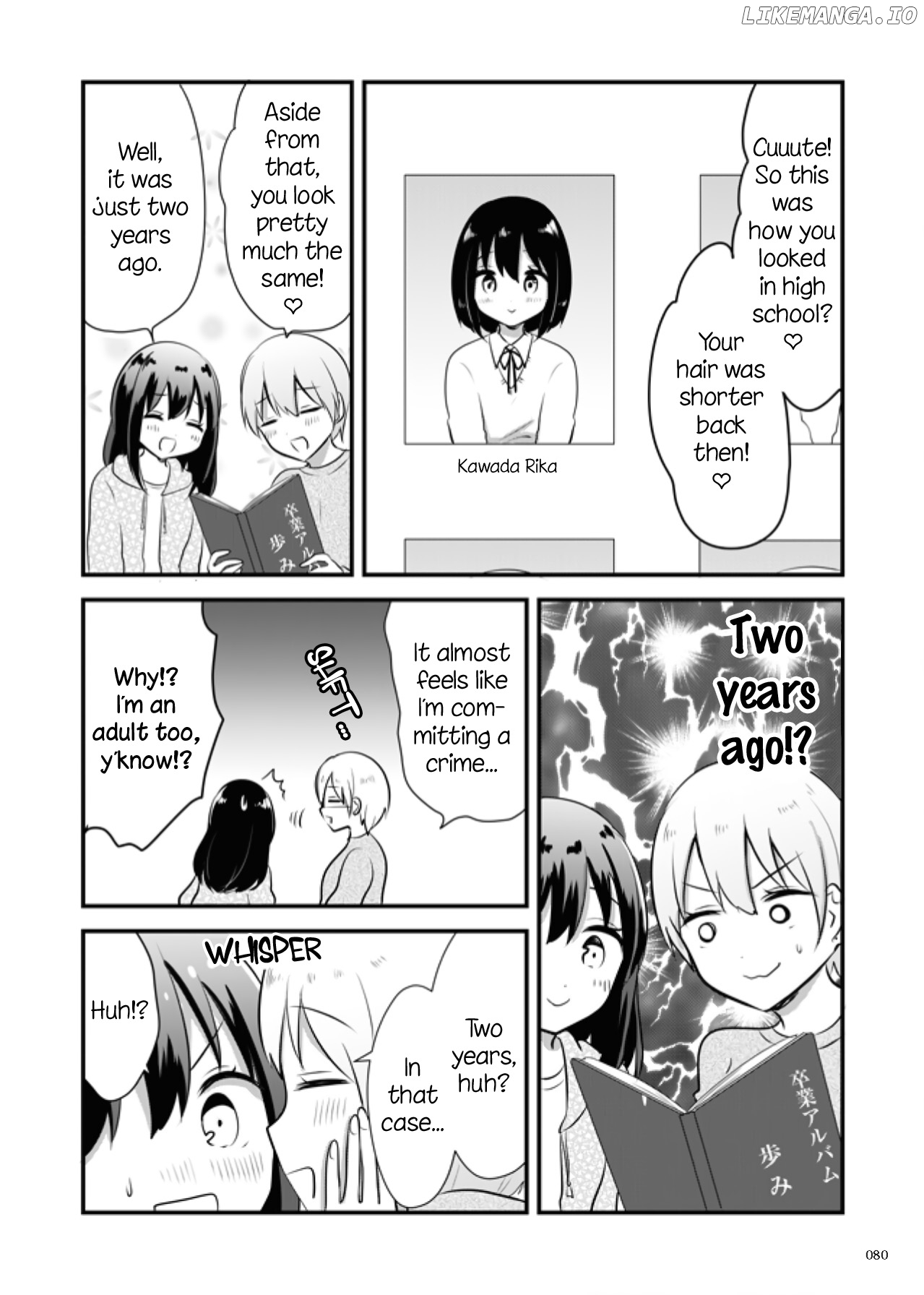 Joshi Daisei ga Goukon de Onee-San ni Mochikaerareru Hanashi chapter 15 - page 2