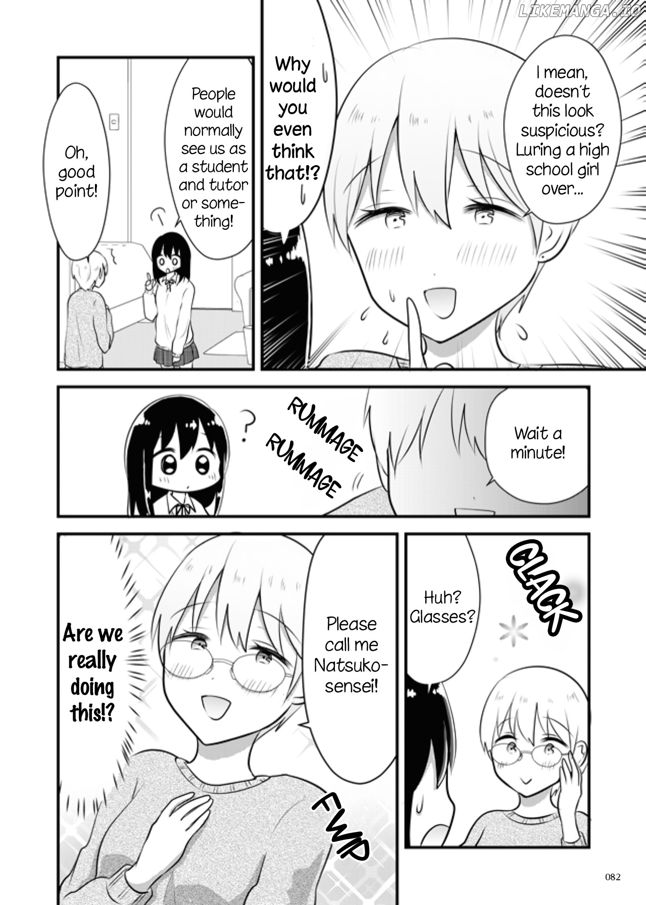 Joshi Daisei ga Goukon de Onee-San ni Mochikaerareru Hanashi chapter 15 - page 4