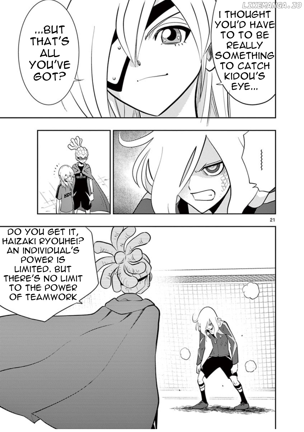 Inazuma Eleven ~Heir of the Penguins chapter 6 - page 21