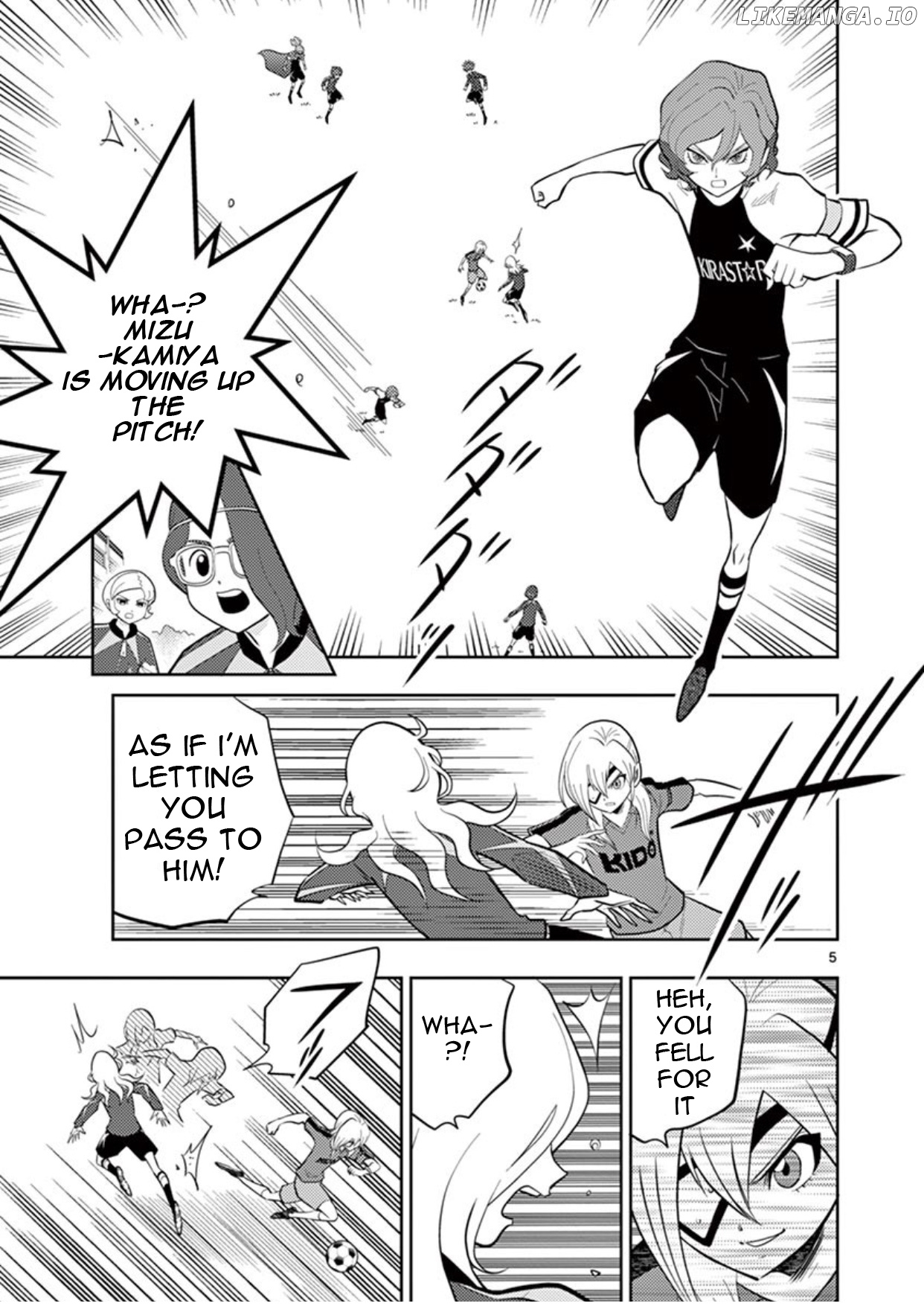 Inazuma Eleven ~Heir of the Penguins chapter 6 - page 5