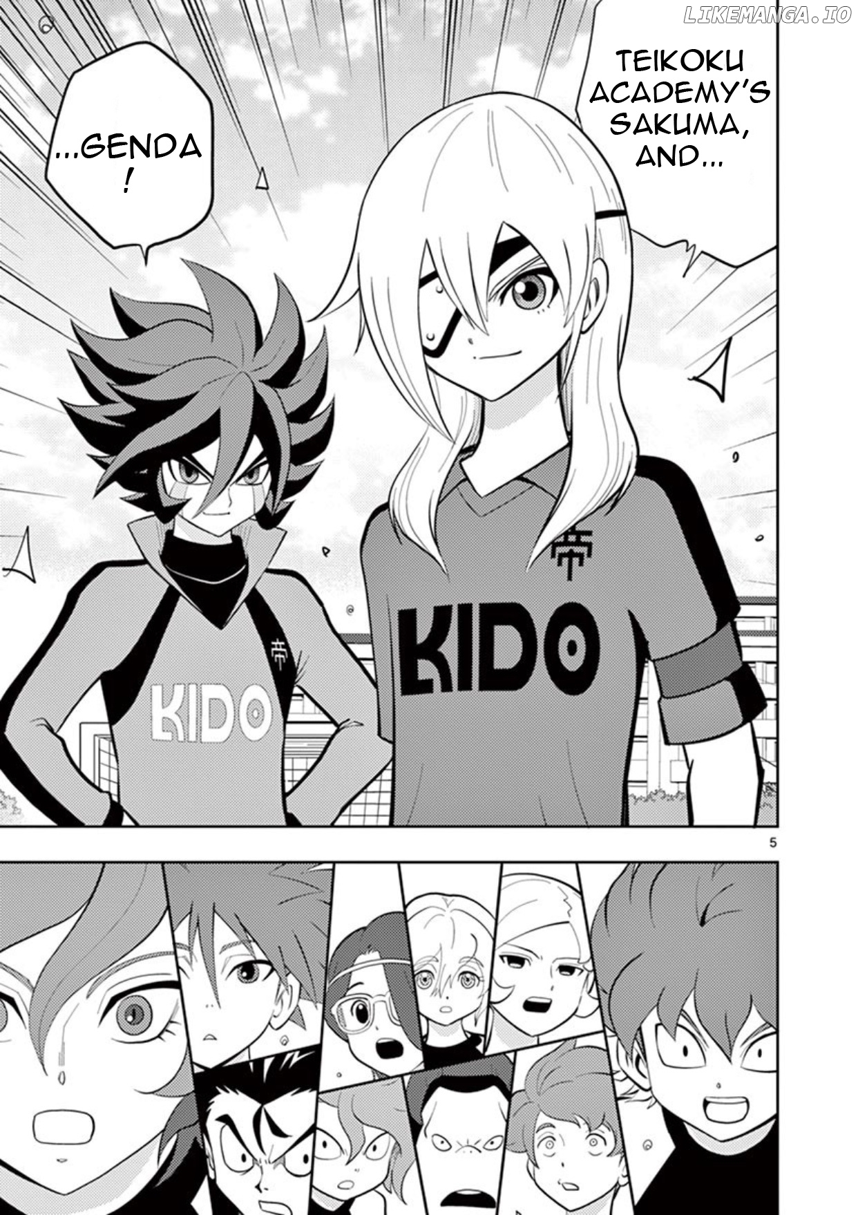 Inazuma Eleven ~Heir of the Penguins chapter 5 - page 5