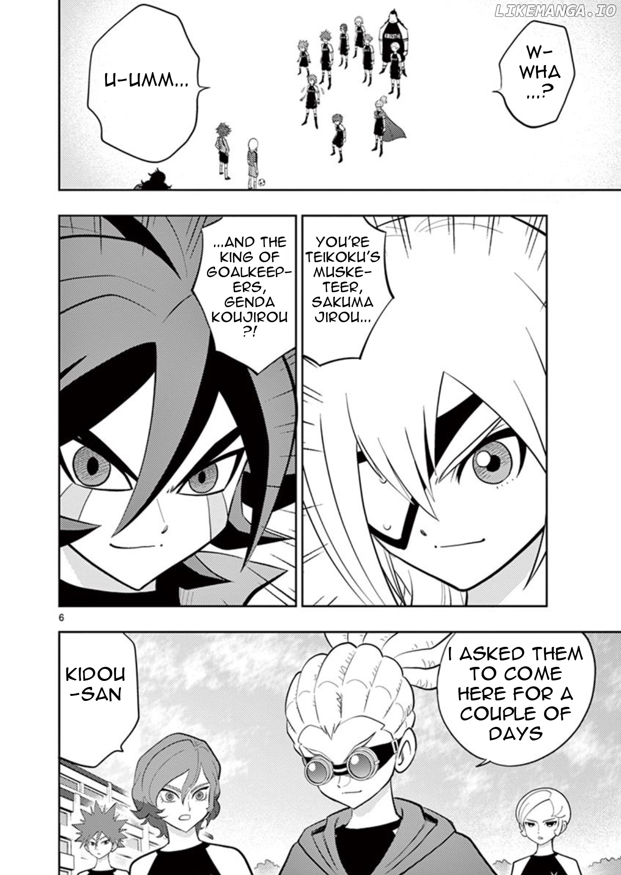 Inazuma Eleven ~Heir of the Penguins chapter 5 - page 6