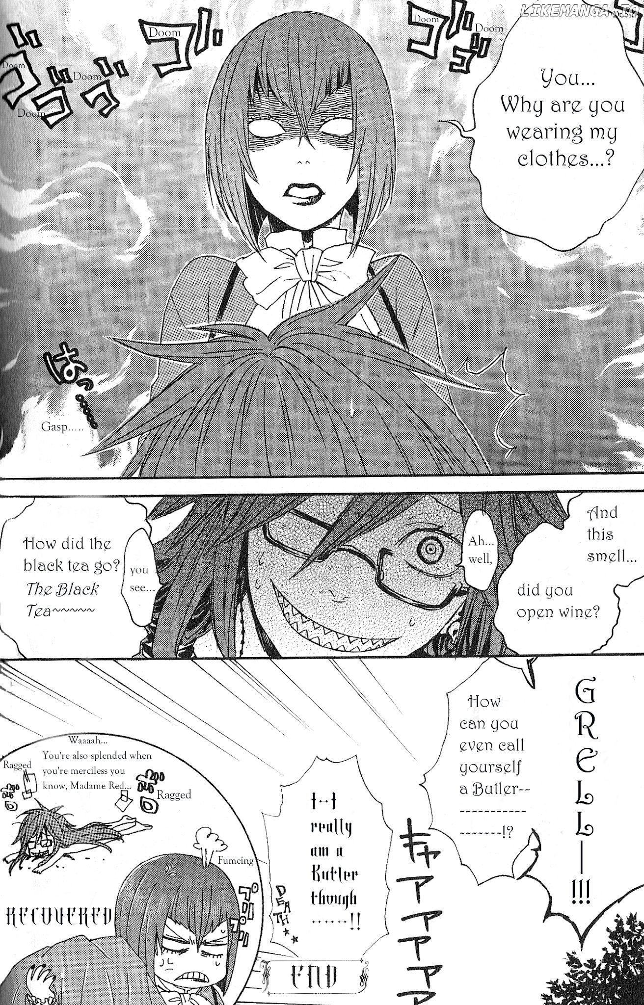 Black Butler Anthology Comic chapter 6 - page 12