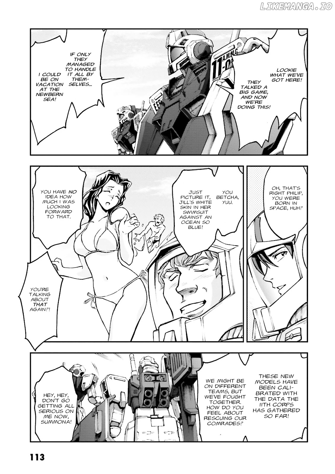 Kidou Sensei Gundam Gaiden - The Blue Destiny (TAICHI You) chapter 9 - page 19