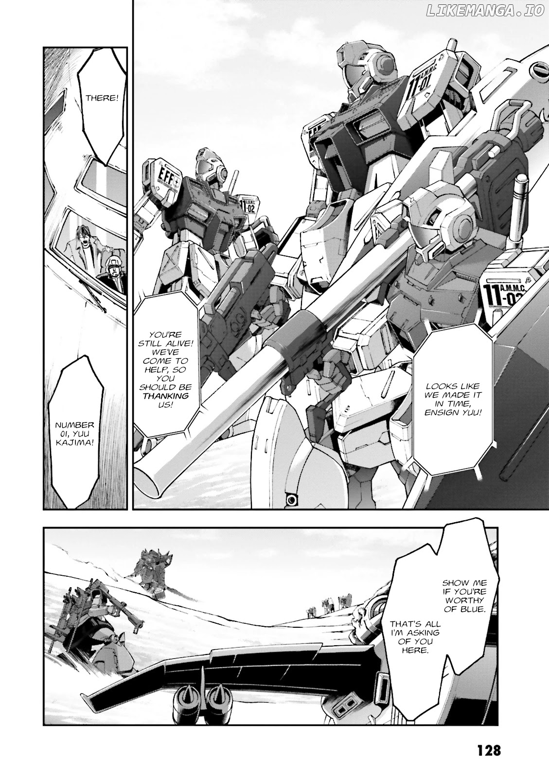 Kidou Sensei Gundam Gaiden - The Blue Destiny (TAICHI You) chapter 9 - page 33