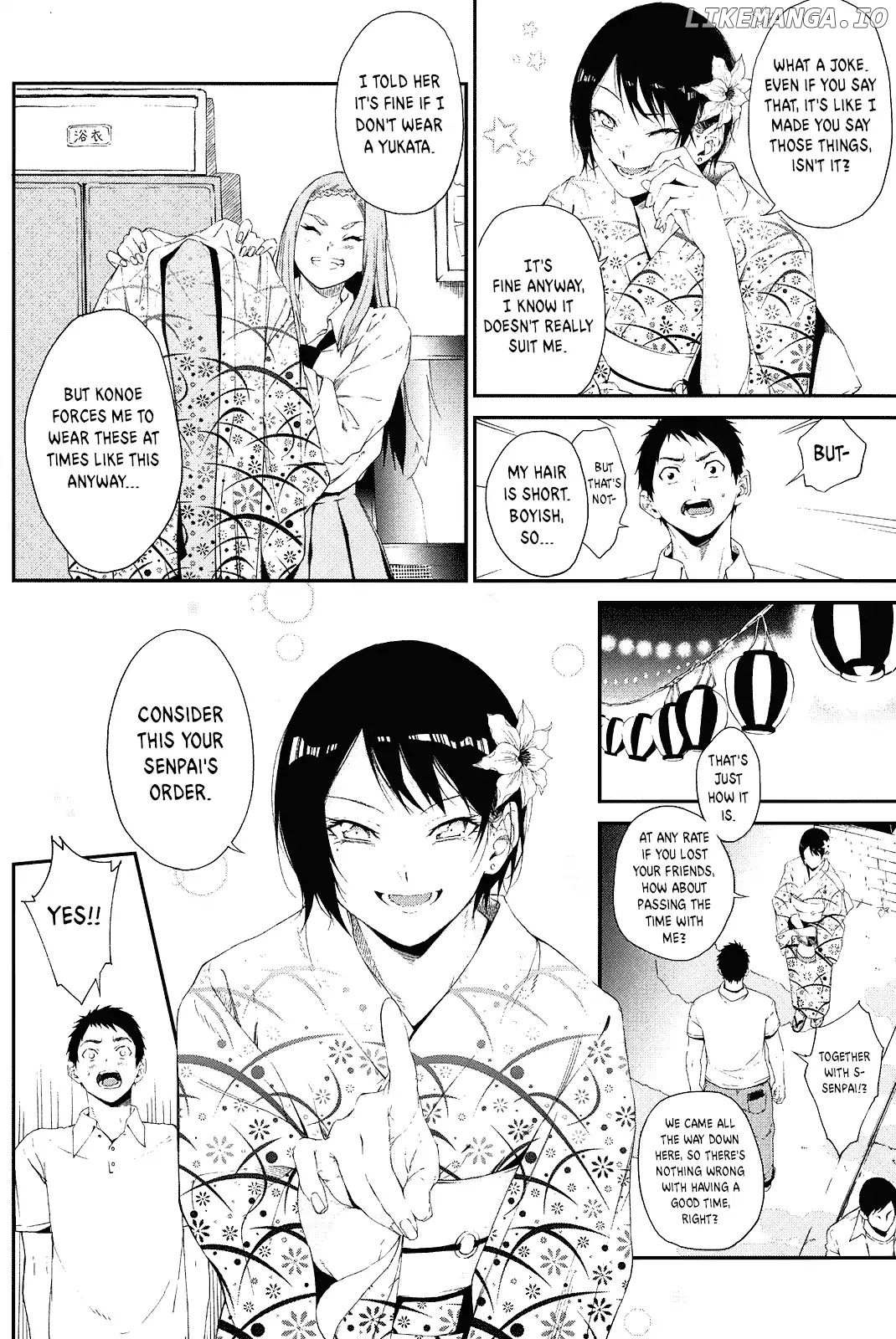 Senpai×Kouhai chapter 12.2 - page 10