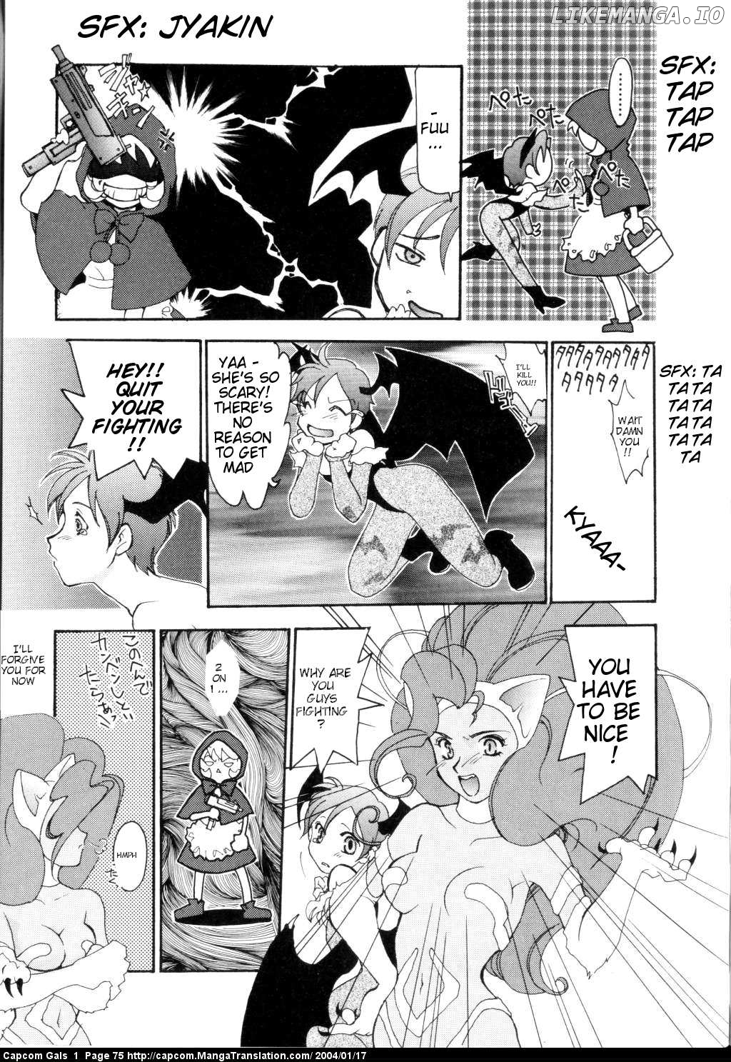 Capcom Gals! Comic Anthology chapter 6 - page 7