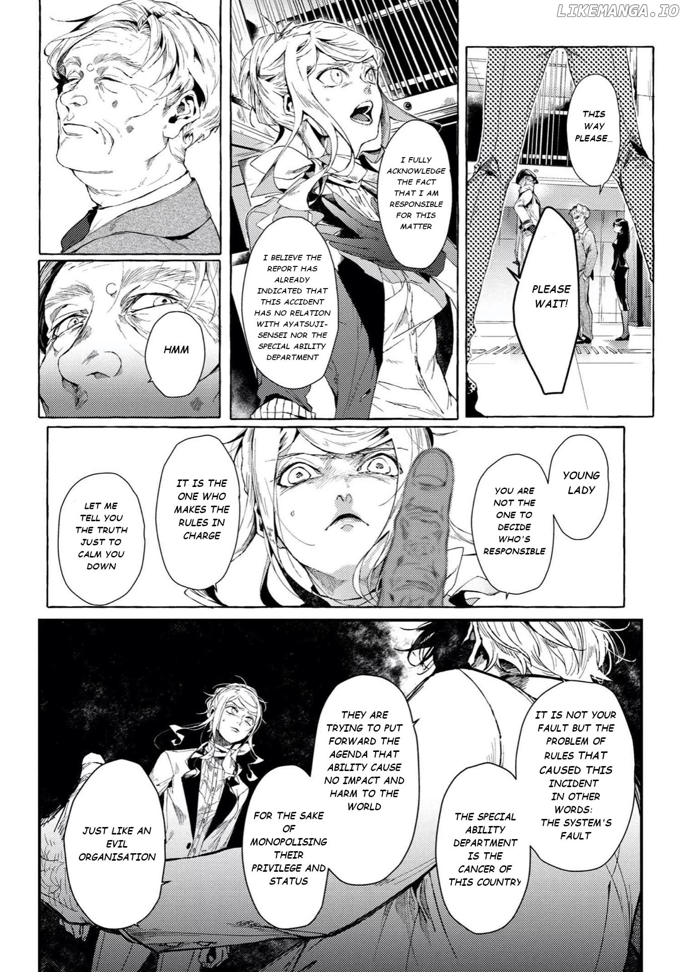 Bungou Stray Dogs Gaiden: Ayatsuji Yukito VS. Kyougoku Natsuhiko chapter 5.2 - page 4