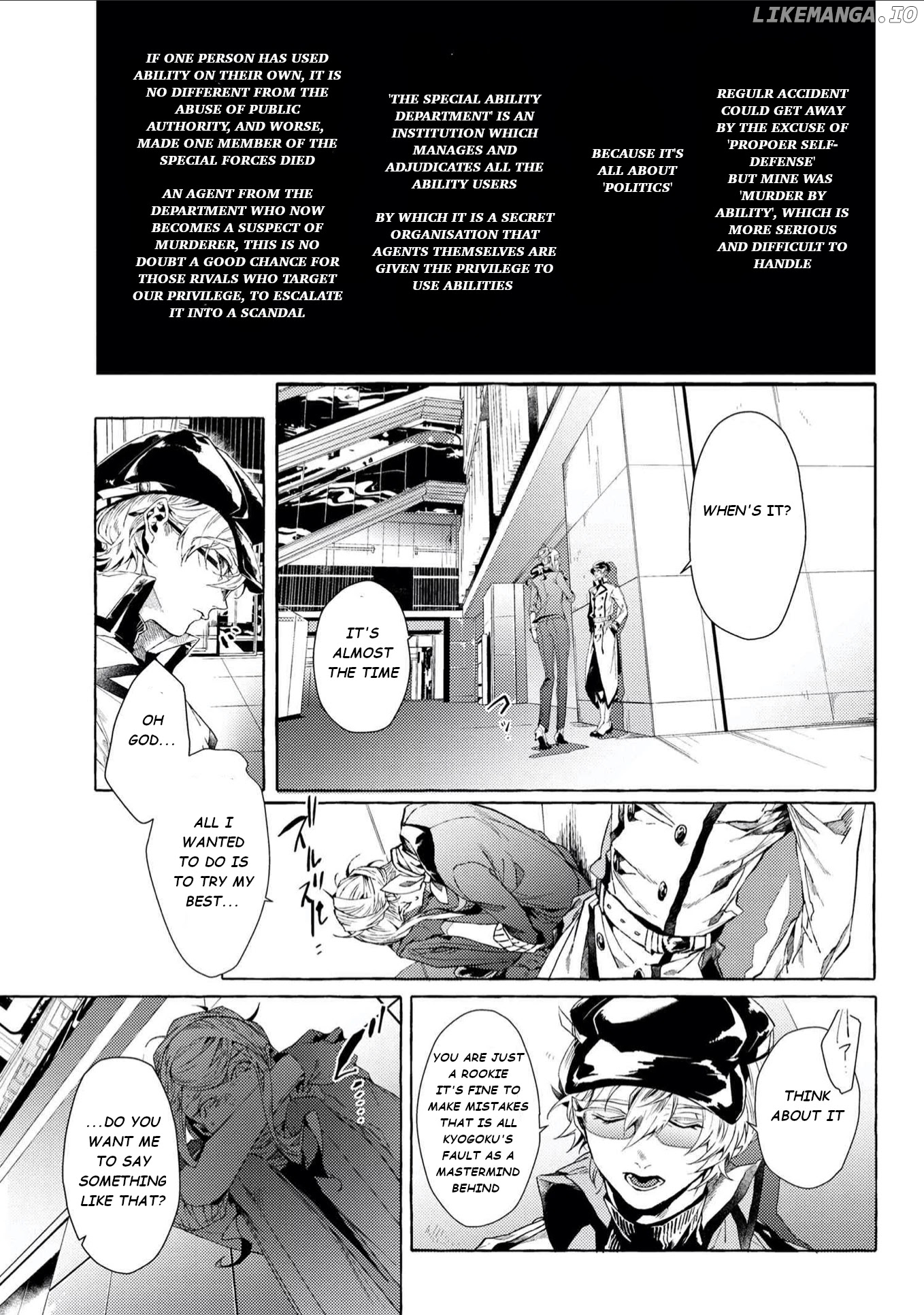 Bungou Stray Dogs Gaiden: Ayatsuji Yukito VS. Kyougoku Natsuhiko chapter 5.1 - page 6