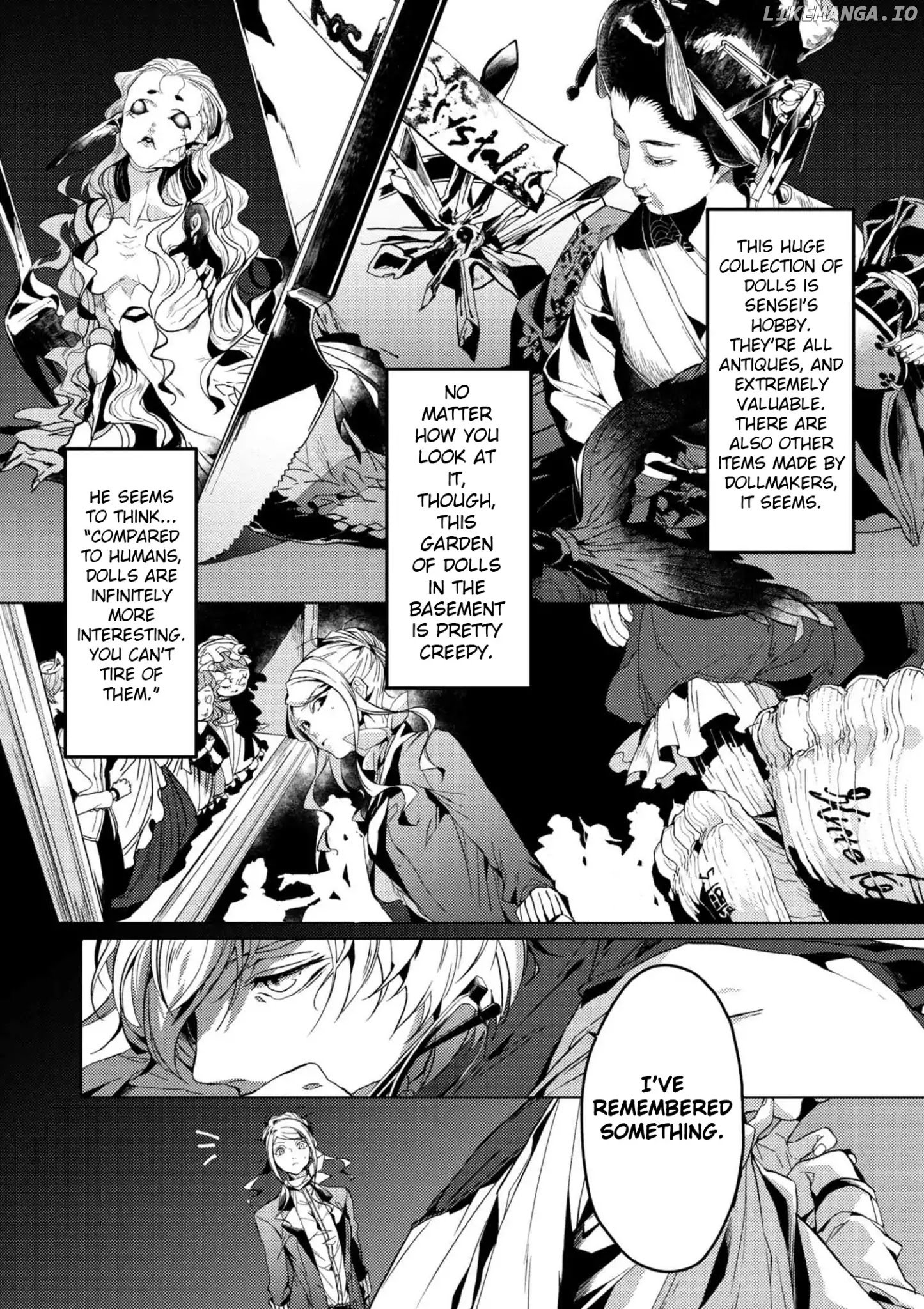 Bungou Stray Dogs Gaiden: Ayatsuji Yukito VS. Kyougoku Natsuhiko chapter 5 - page 11