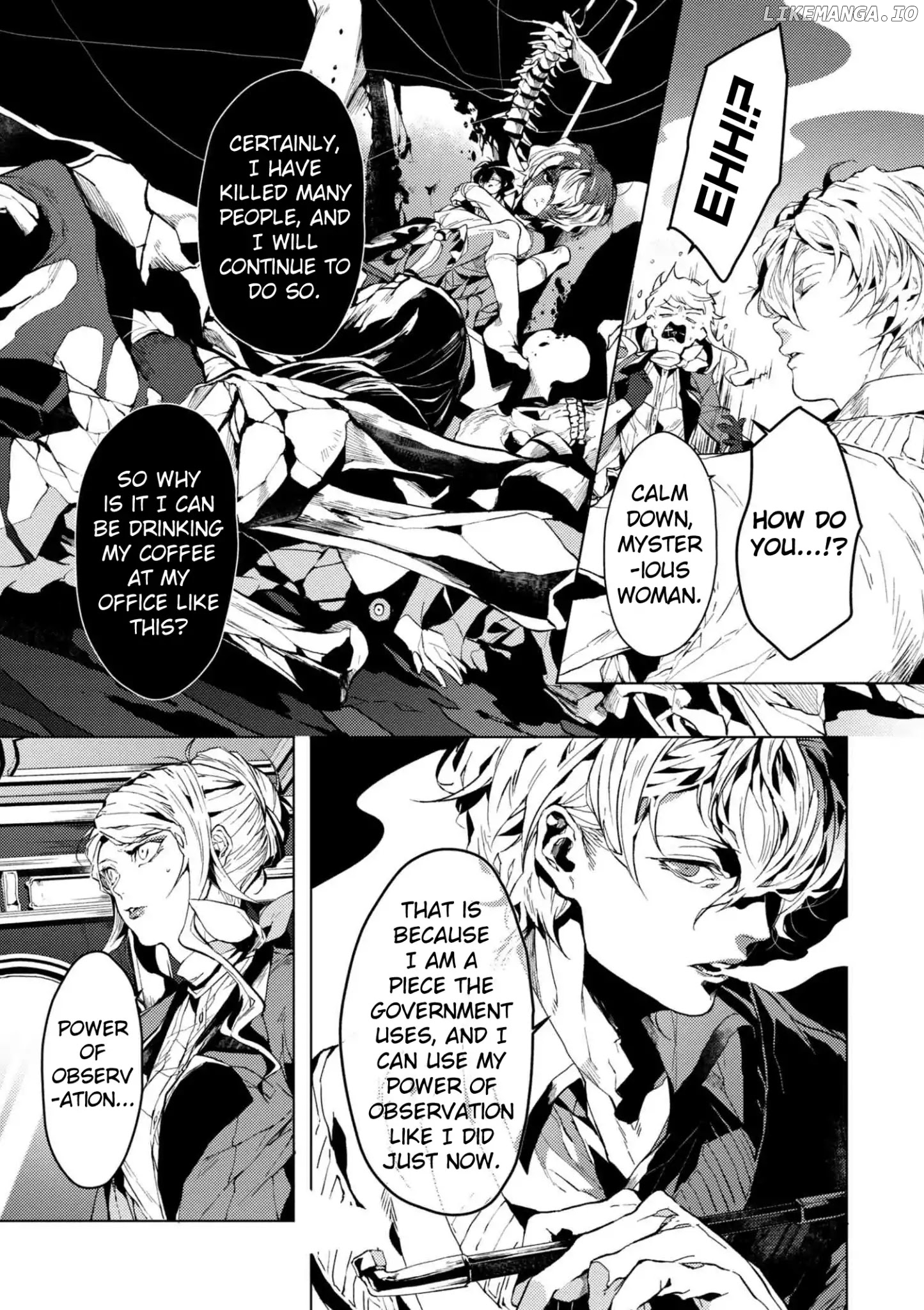 Bungou Stray Dogs Gaiden: Ayatsuji Yukito VS. Kyougoku Natsuhiko chapter 4 - page 7