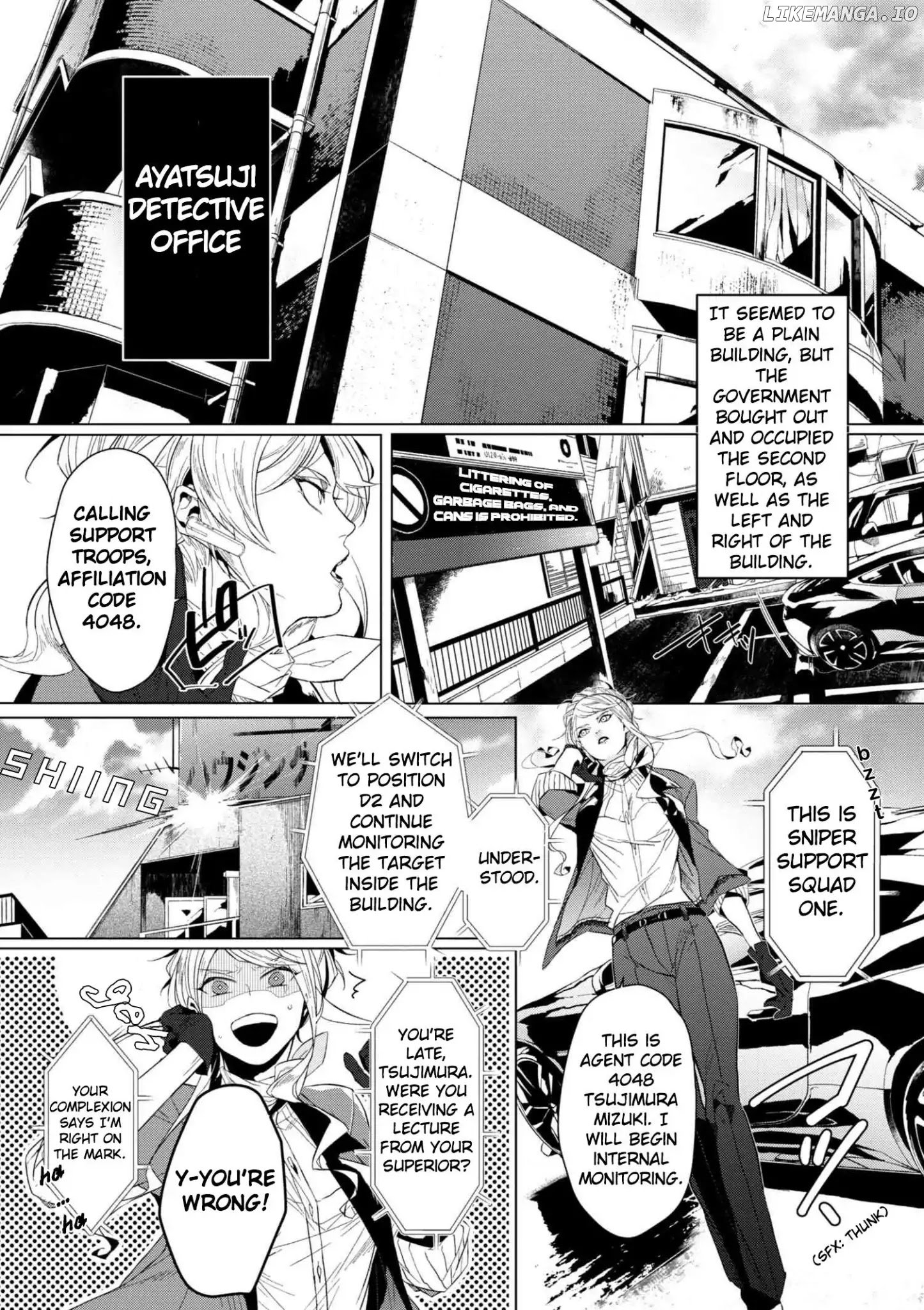 Bungou Stray Dogs Gaiden: Ayatsuji Yukito VS. Kyougoku Natsuhiko chapter 3 - page 6