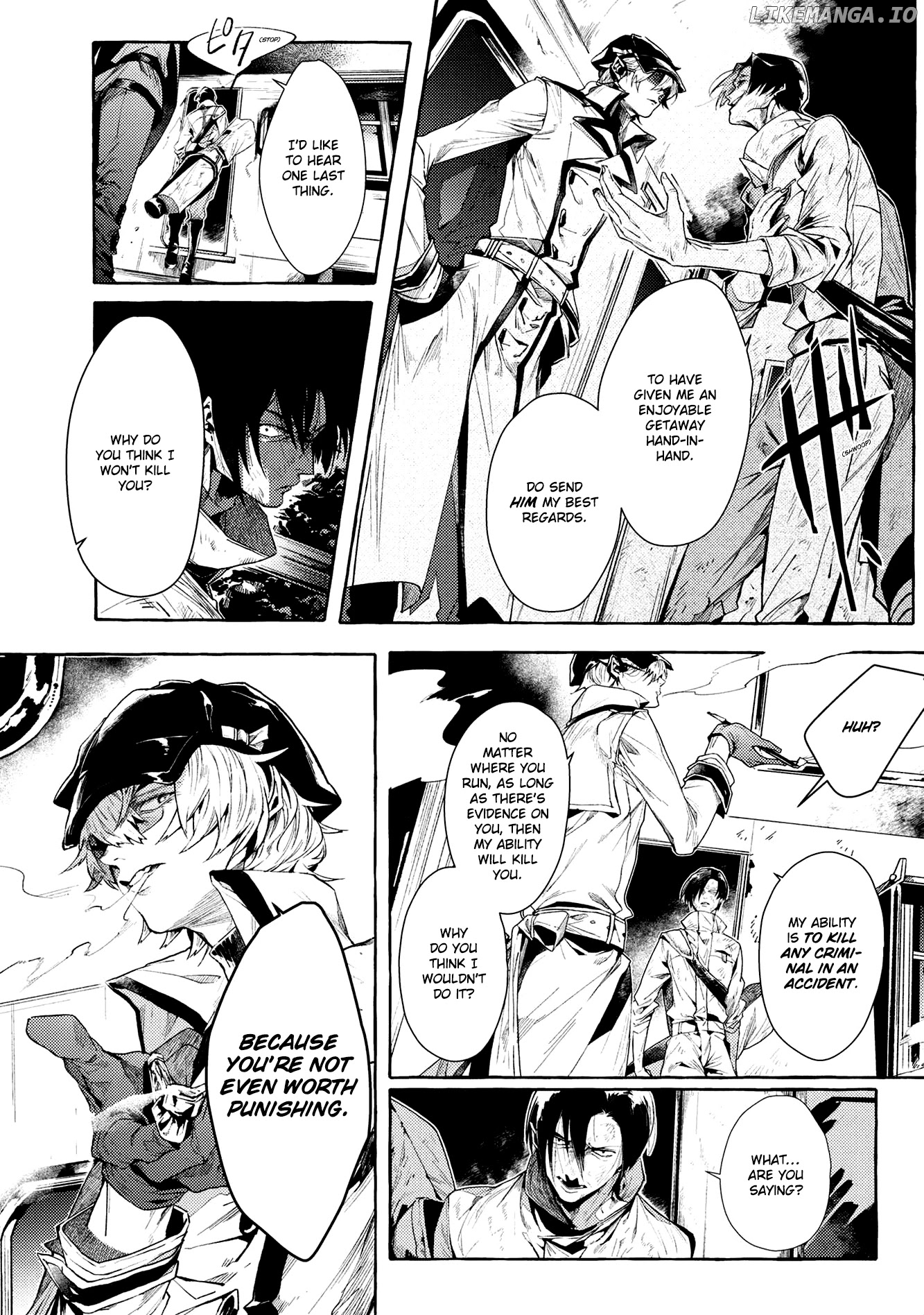 Bungou Stray Dogs Gaiden: Ayatsuji Yukito VS. Kyougoku Natsuhiko chapter 8.2 - page 3