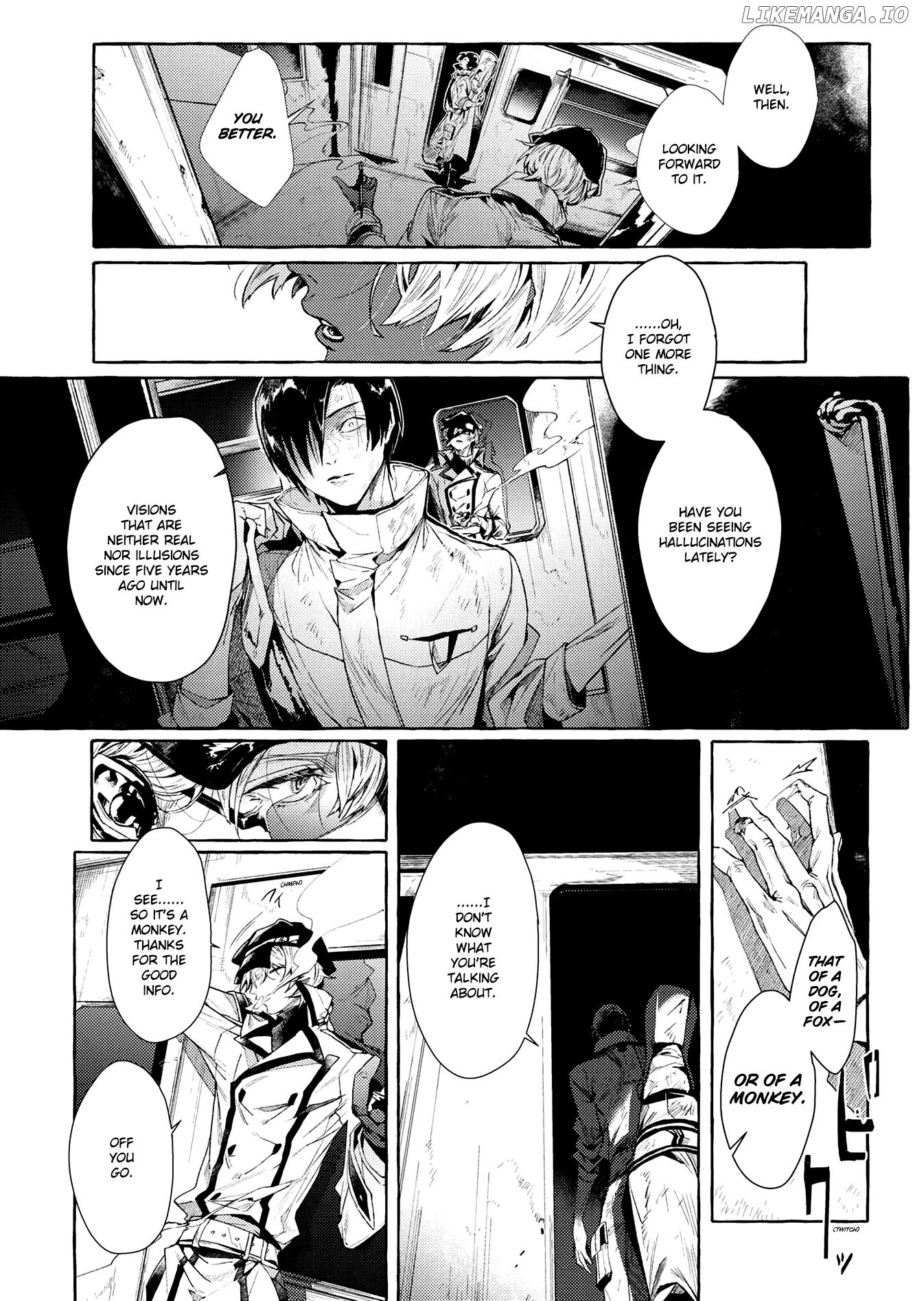 Bungou Stray Dogs Gaiden: Ayatsuji Yukito VS. Kyougoku Natsuhiko chapter 8.2 - page 5