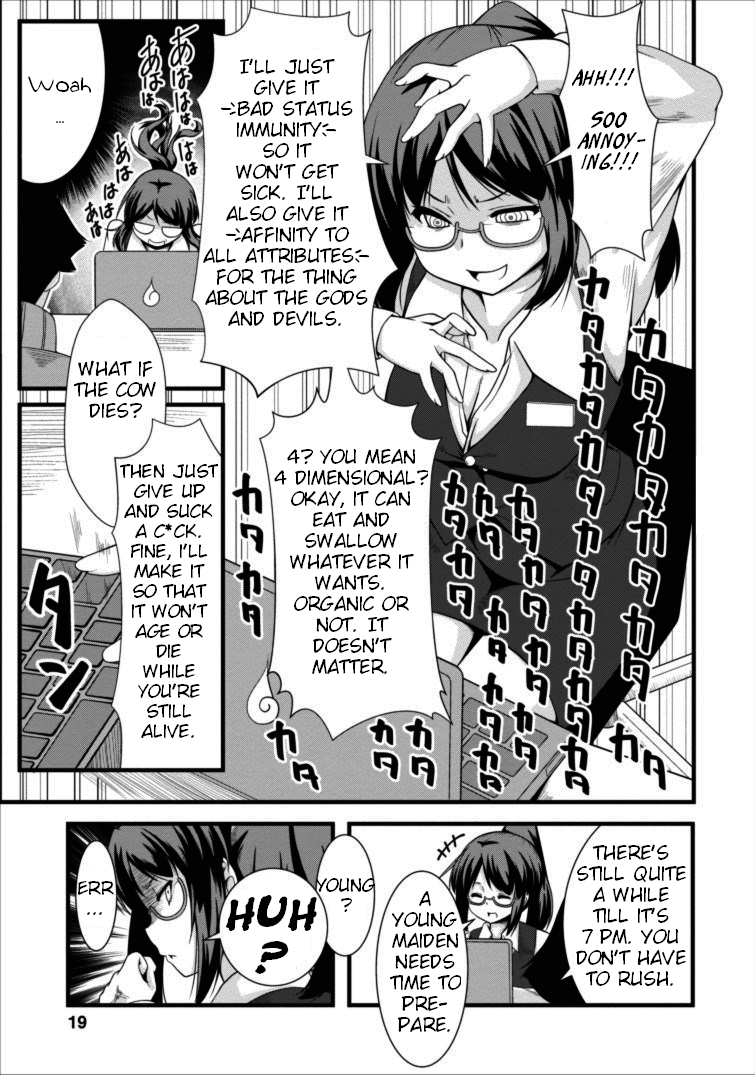 Succubus Ni Tensei Shita Node Milk Wo Shiborimasu chapter 1 - page 18