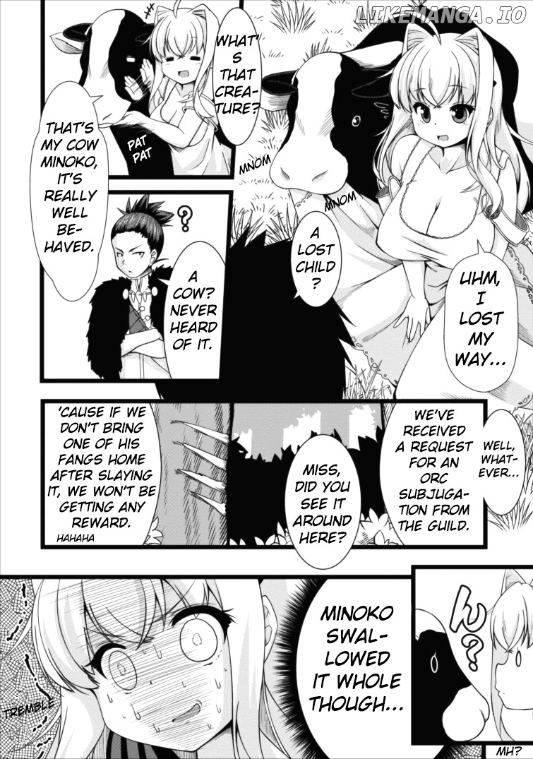 Succubus Ni Tensei Shita Node Milk Wo Shiborimasu chapter 3 - page 4