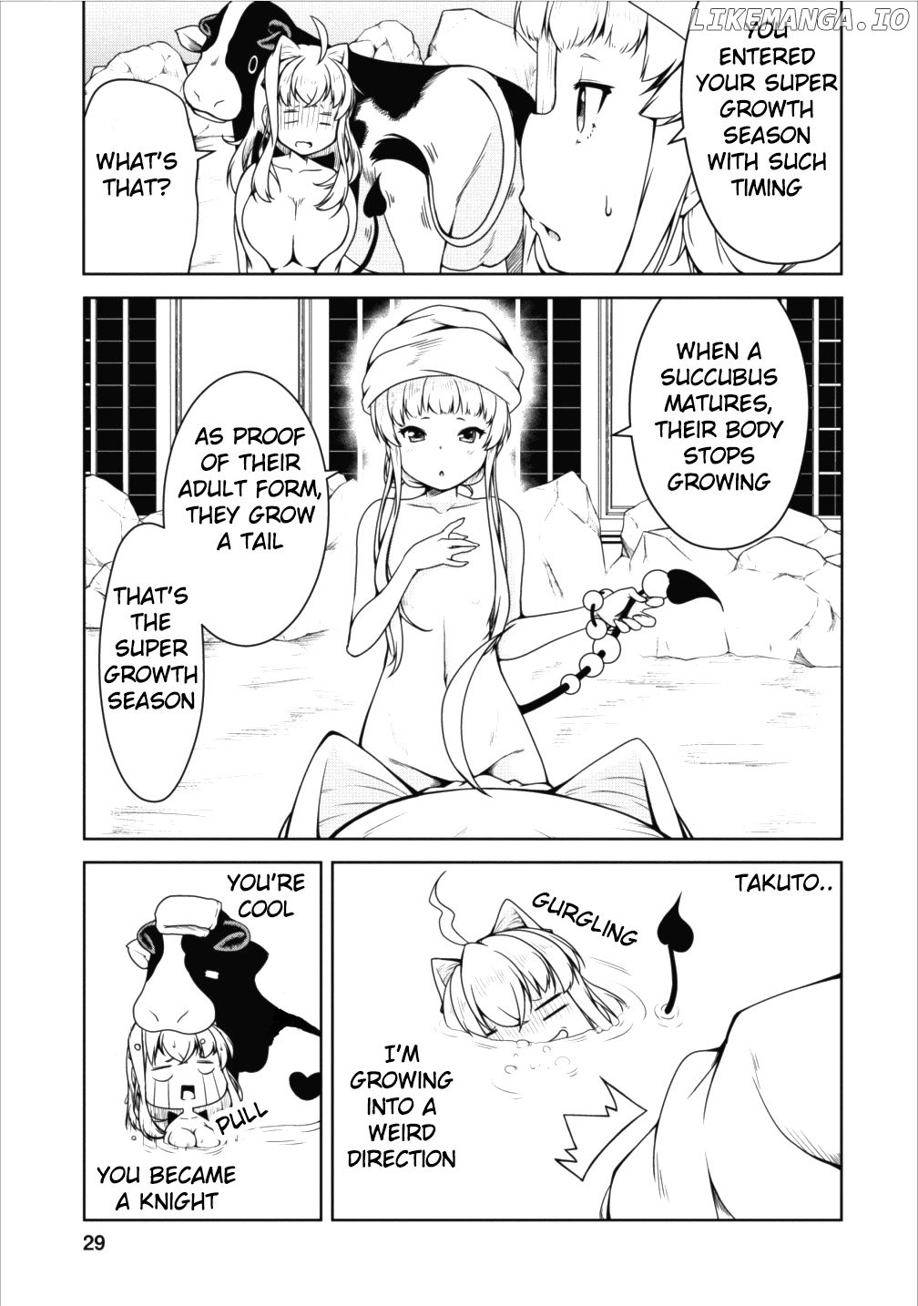 Succubus Ni Tensei Shita Node Milk Wo Shiborimasu chapter 13 - page 27