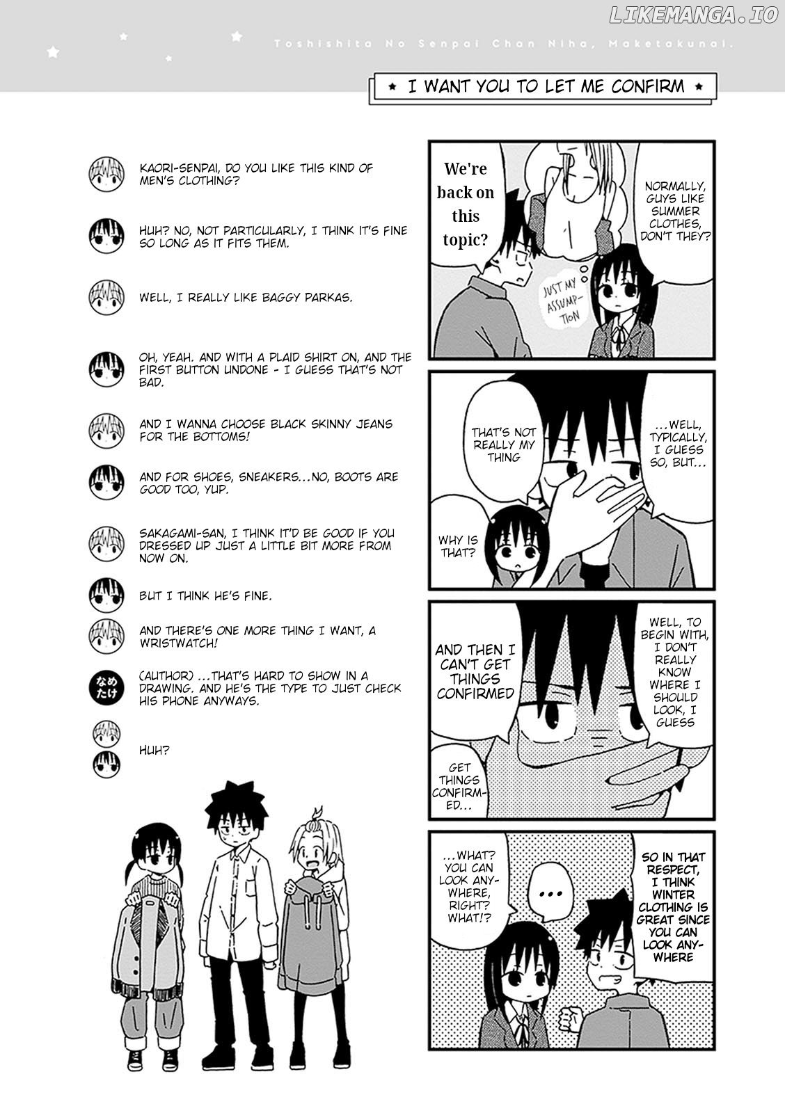 Toshishita No Senpai-chan Ni Wa, Maketakunai. chapter 3.5 - page 2