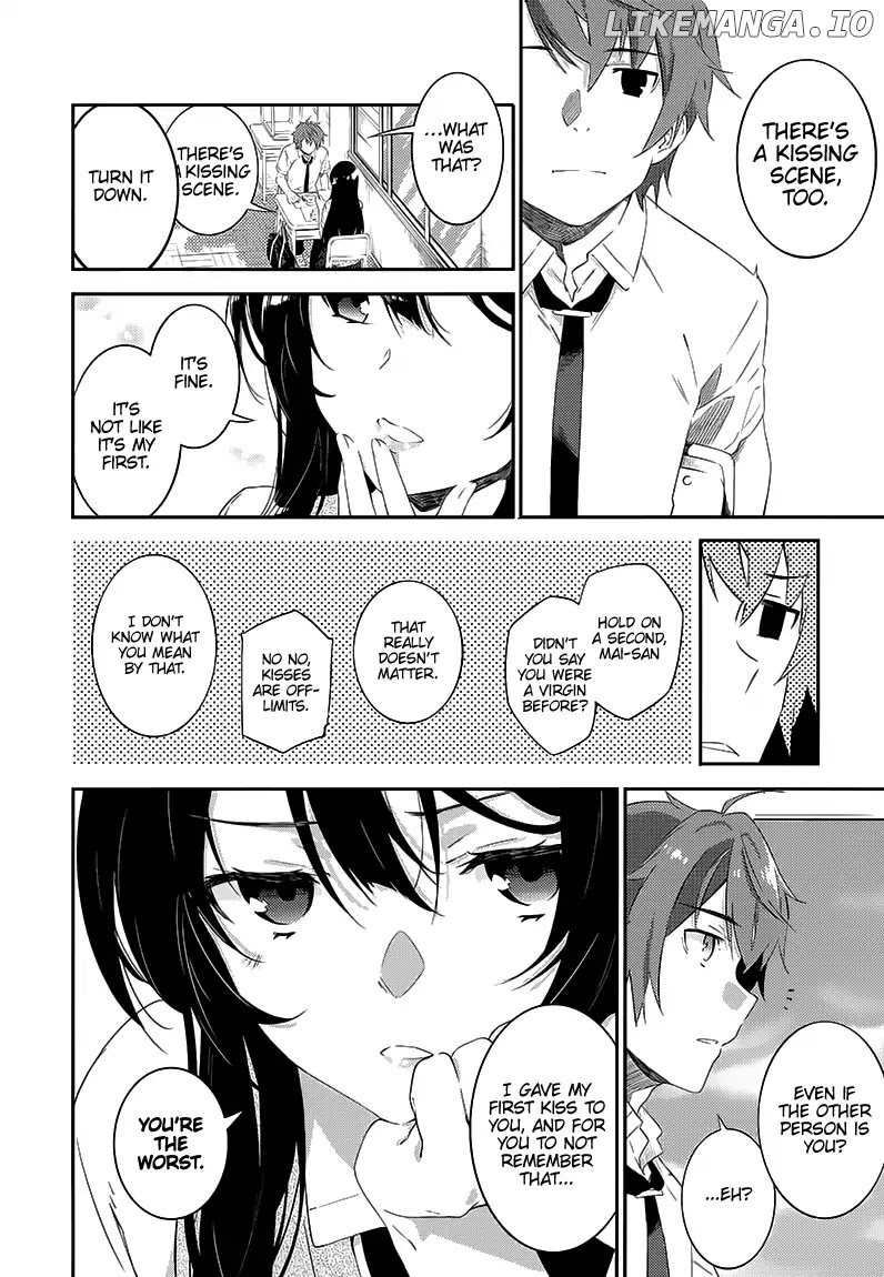 Seishun Buta Yaro wa Petit Devil Kouhai no Yume wo Minai chapter 1 - page 13