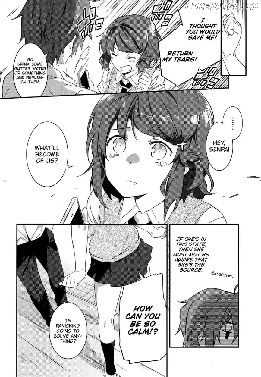 Seishun Buta Yaro wa Petit Devil Kouhai no Yume wo Minai chapter 2 - page 21