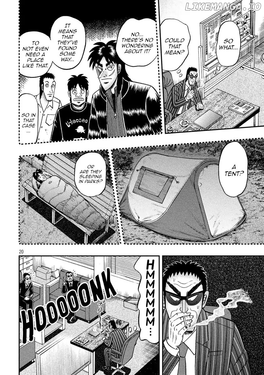 Kaiji series - 6th Part: Tobaku Datenroku Kaiji: 24oku Dasshutsu Hen chapter 76 - page 20