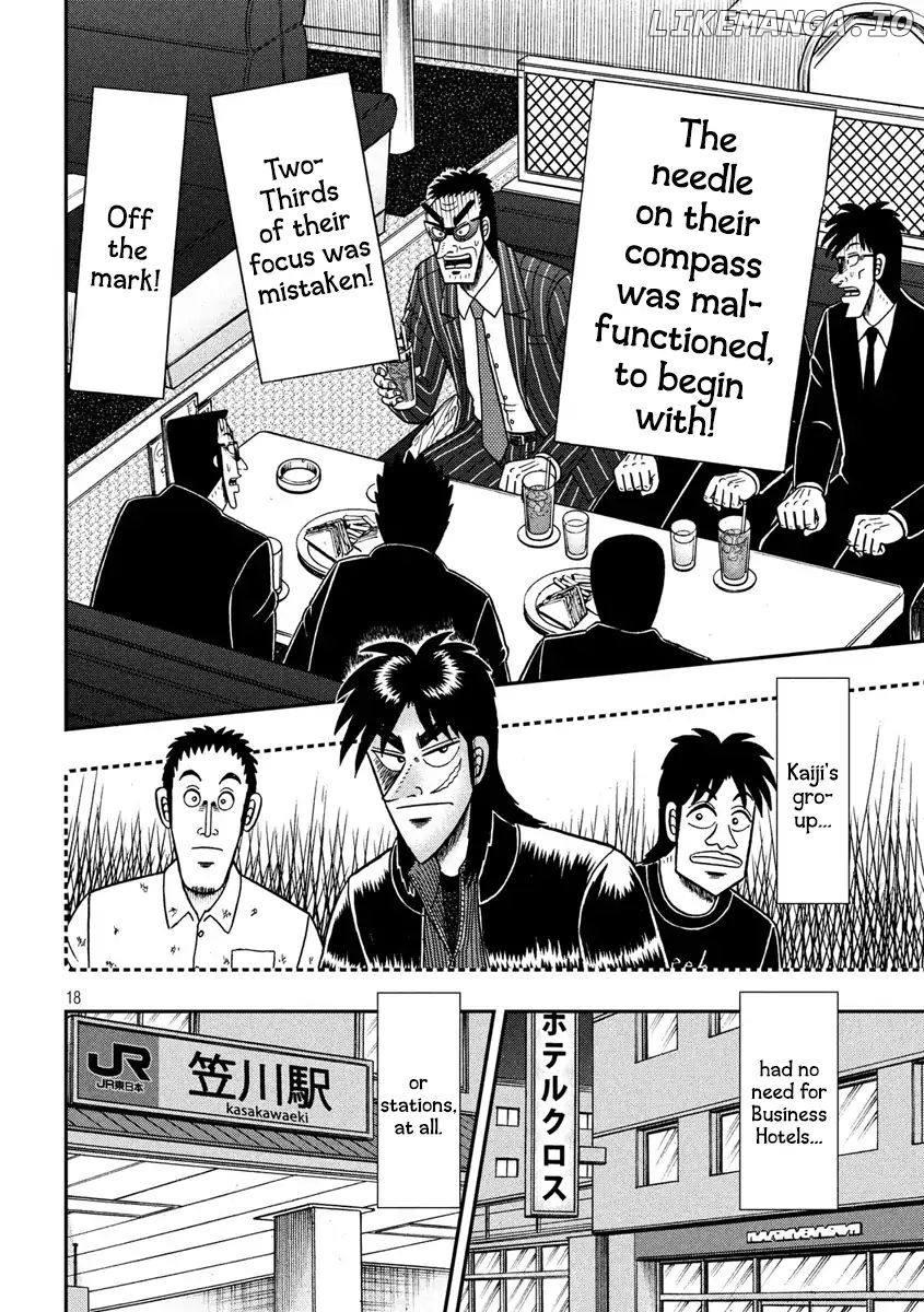 Kaiji series - 6th Part: Tobaku Datenroku Kaiji: 24oku Dasshutsu Hen chapter 73 - page 17