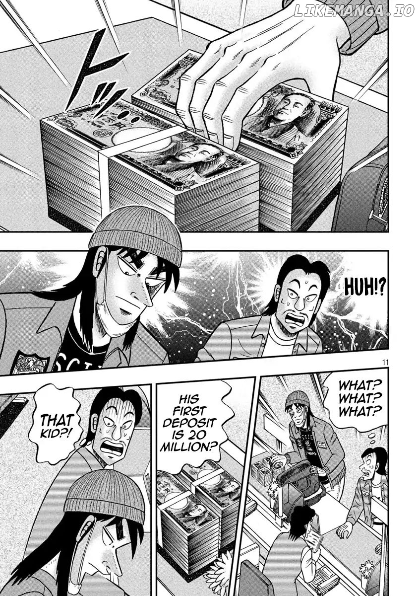 Kaiji series - 6th Part: Tobaku Datenroku Kaiji: 24oku Dasshutsu Hen chapter 69 - page 11