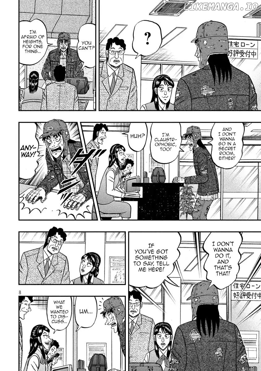 Kaiji series - 6th Part: Tobaku Datenroku Kaiji: 24oku Dasshutsu Hen chapter 68 - page 8