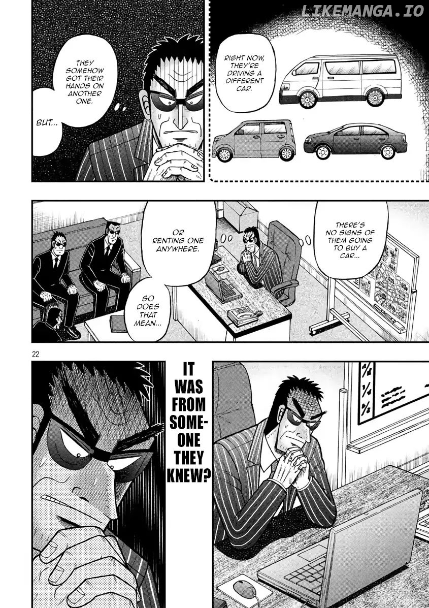 Kaiji series - 6th Part: Tobaku Datenroku Kaiji: 24oku Dasshutsu Hen chapter 34 - page 22