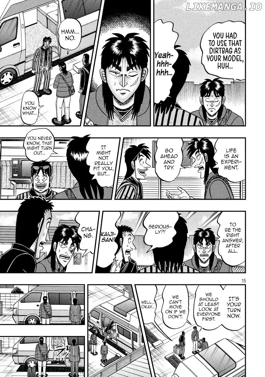 Kaiji series - 6th Part: Tobaku Datenroku Kaiji: 24oku Dasshutsu Hen chapter 66 - page 15