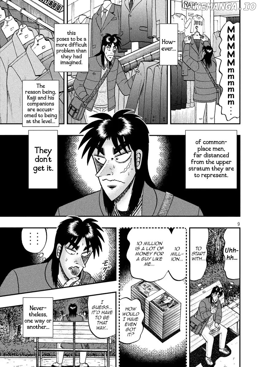 Kaiji series - 6th Part: Tobaku Datenroku Kaiji: 24oku Dasshutsu Hen chapter 66 - page 9