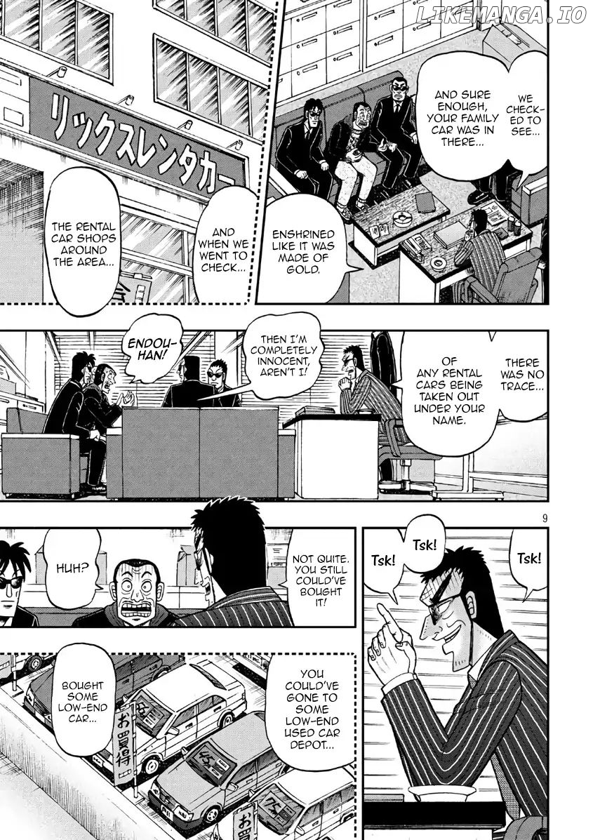 Kaiji series - 6th Part: Tobaku Datenroku Kaiji: 24oku Dasshutsu Hen chapter 35 - page 9