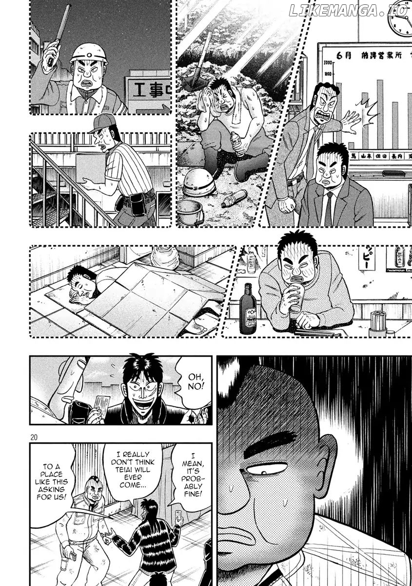 Kaiji series - 6th Part: Tobaku Datenroku Kaiji: 24oku Dasshutsu Hen chapter 38 - page 20