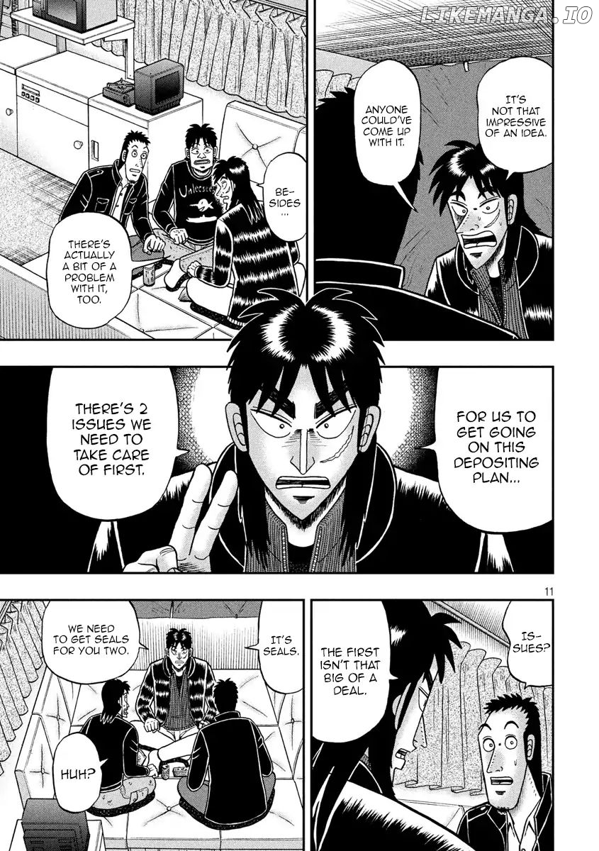 Kaiji series - 6th Part: Tobaku Datenroku Kaiji: 24oku Dasshutsu Hen chapter 41 - page 11