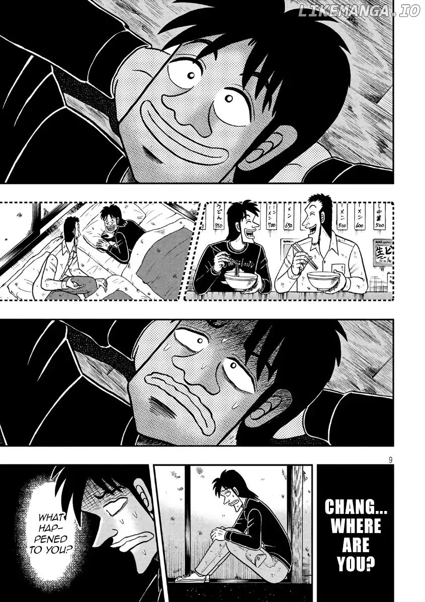 Kaiji series - 6th Part: Tobaku Datenroku Kaiji: 24oku Dasshutsu Hen chapter 32 - page 9