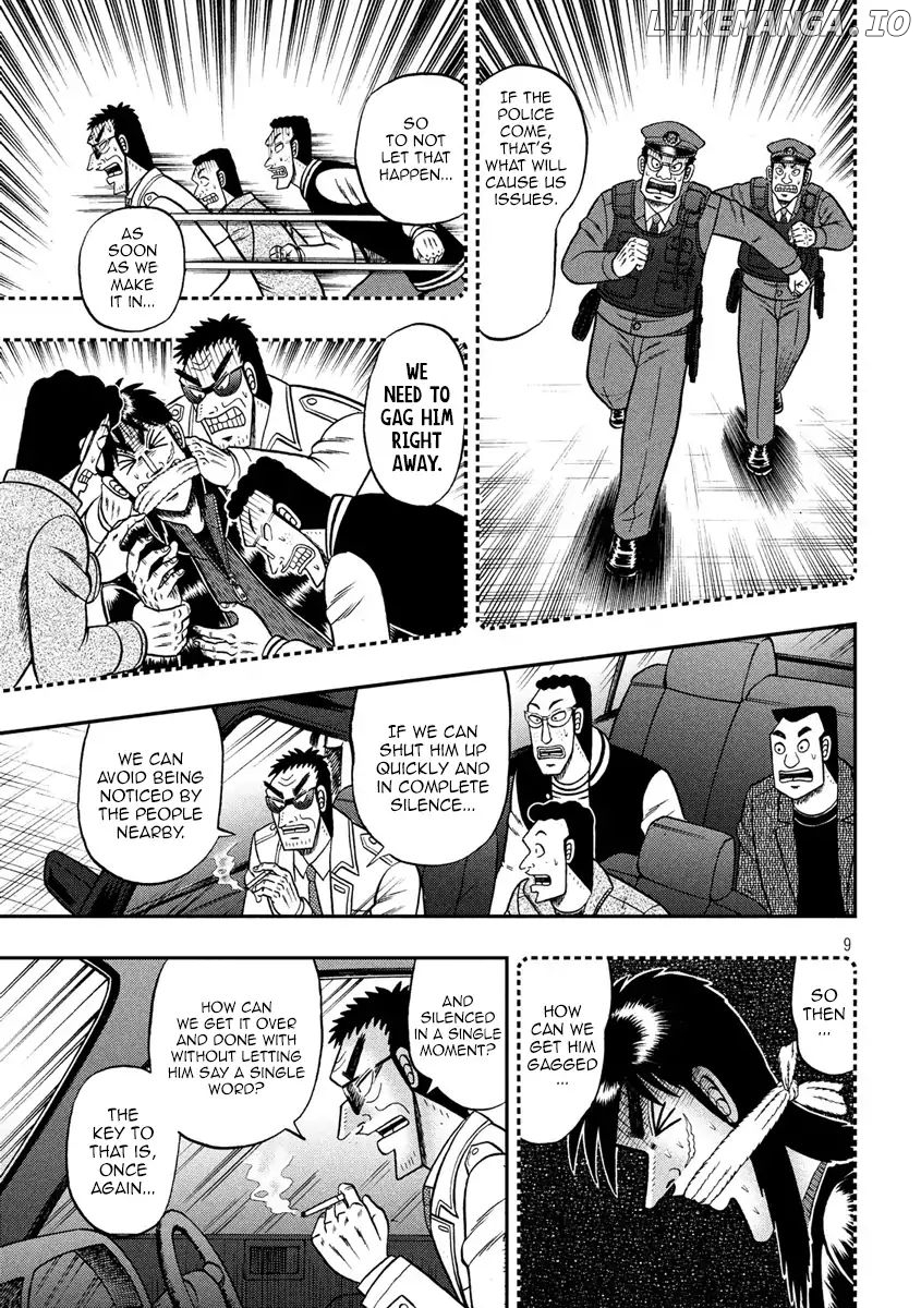 Kaiji series - 6th Part: Tobaku Datenroku Kaiji: 24oku Dasshutsu Hen chapter 59 - page 9