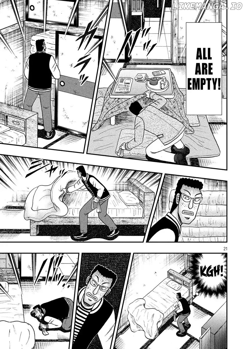 Kaiji series - 6th Part: Tobaku Datenroku Kaiji: 24oku Dasshutsu Hen chapter 60 - page 21