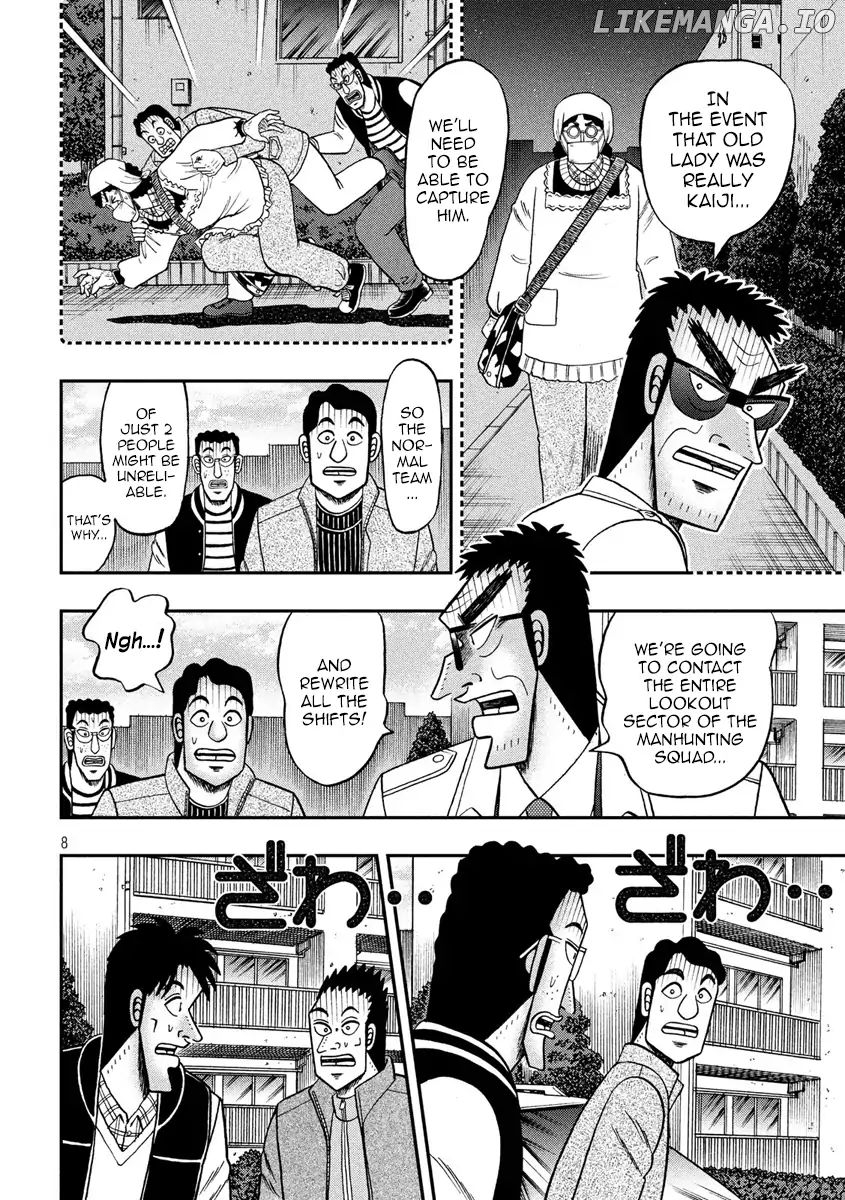 Kaiji series - 6th Part: Tobaku Datenroku Kaiji: 24oku Dasshutsu Hen chapter 62 - page 8