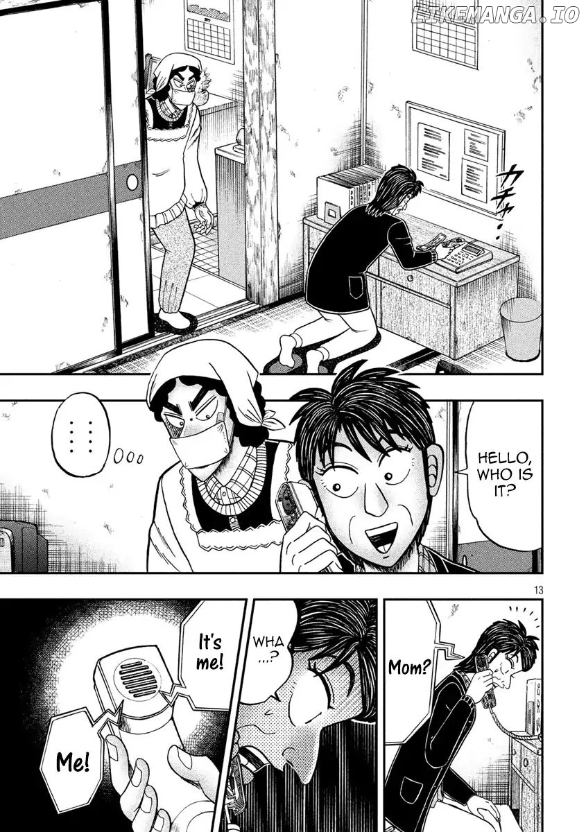 Kaiji series - 6th Part: Tobaku Datenroku Kaiji: 24oku Dasshutsu Hen chapter 48 - page 13